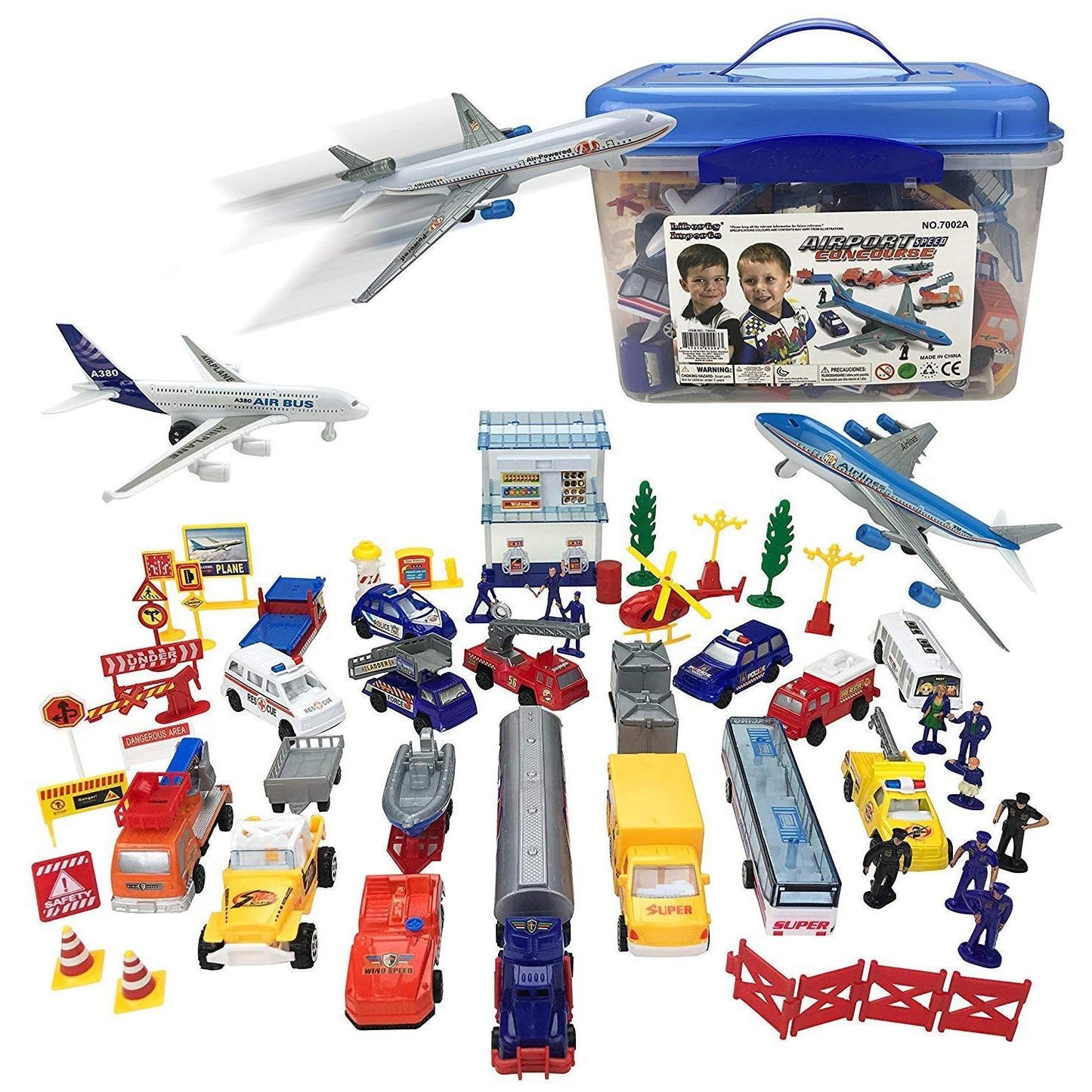 Kalart Kids Airport Playset 57-Piece