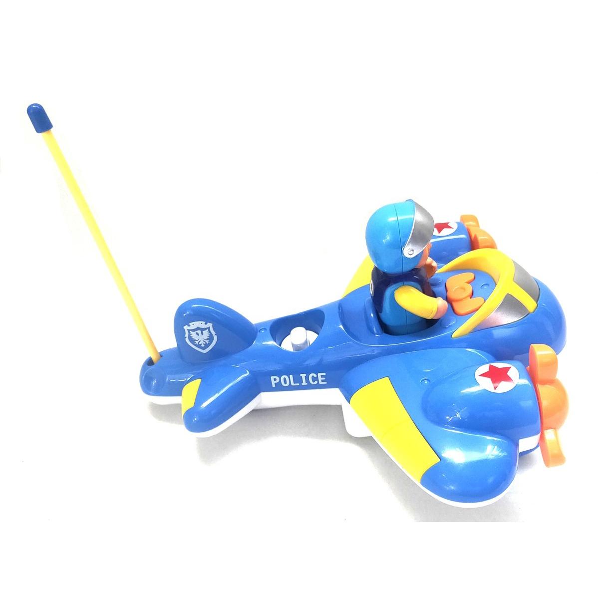 Kalart Cartoon RC Airplane For Kids (Blue)