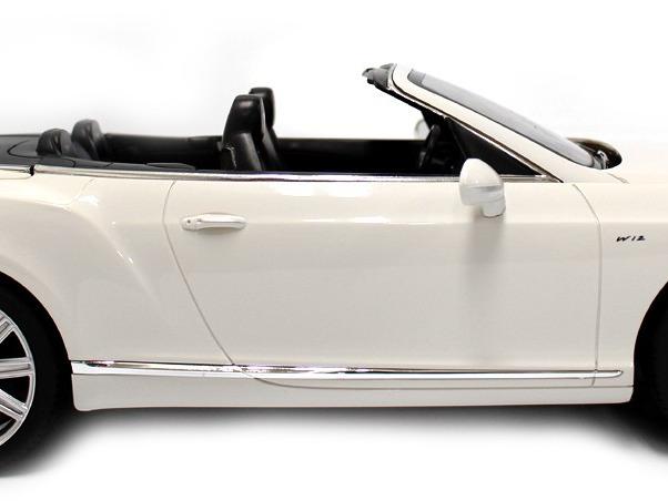 kalart 1:12 RC Bentley Continental GT Convertible (White)