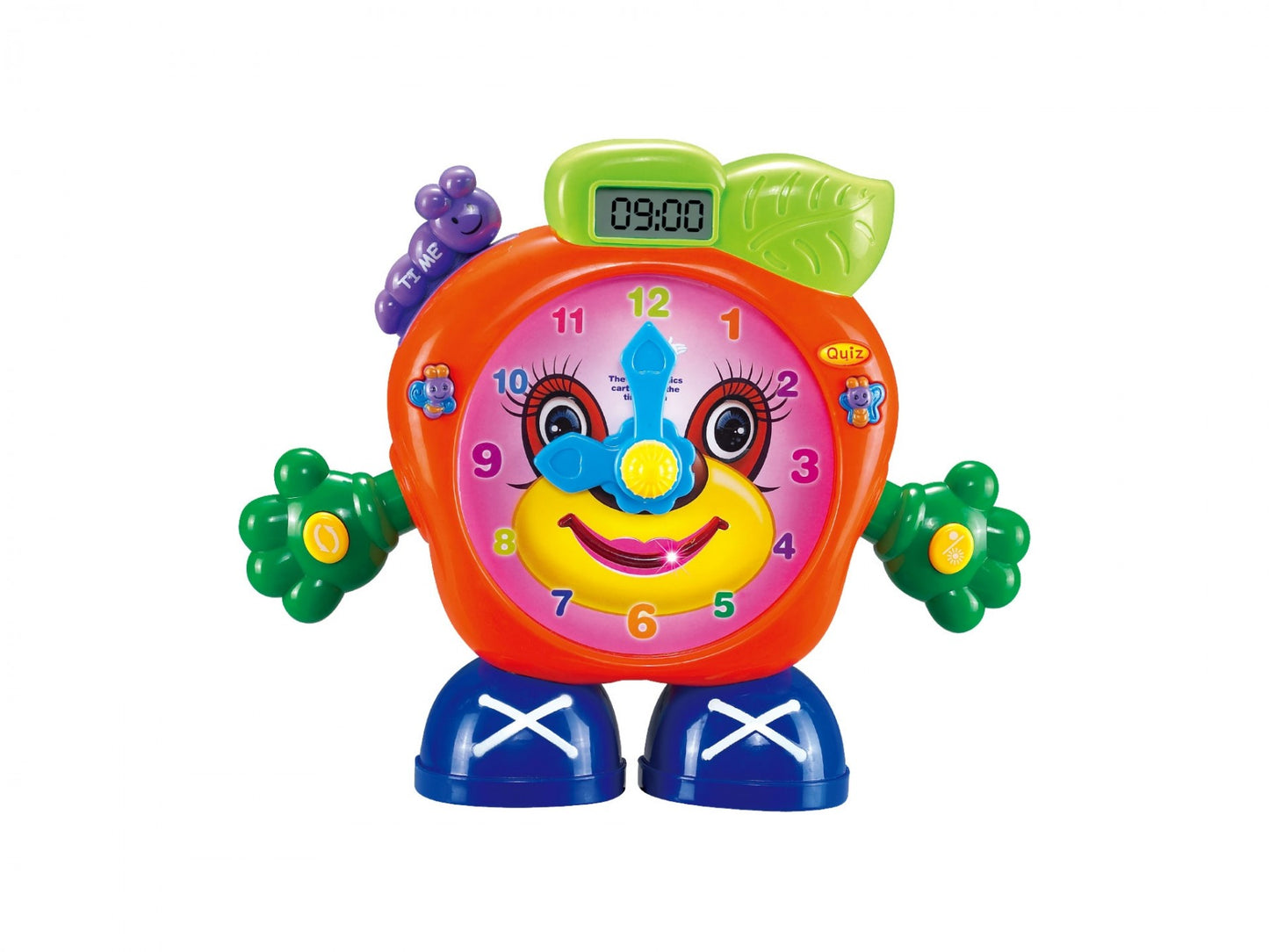 Electronic Learning Teach Time Clock Educational Toy For Kids