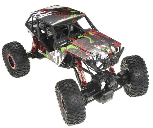 1:10 RC 2.4G 4WD Rally Rock Crawler Car (Red)