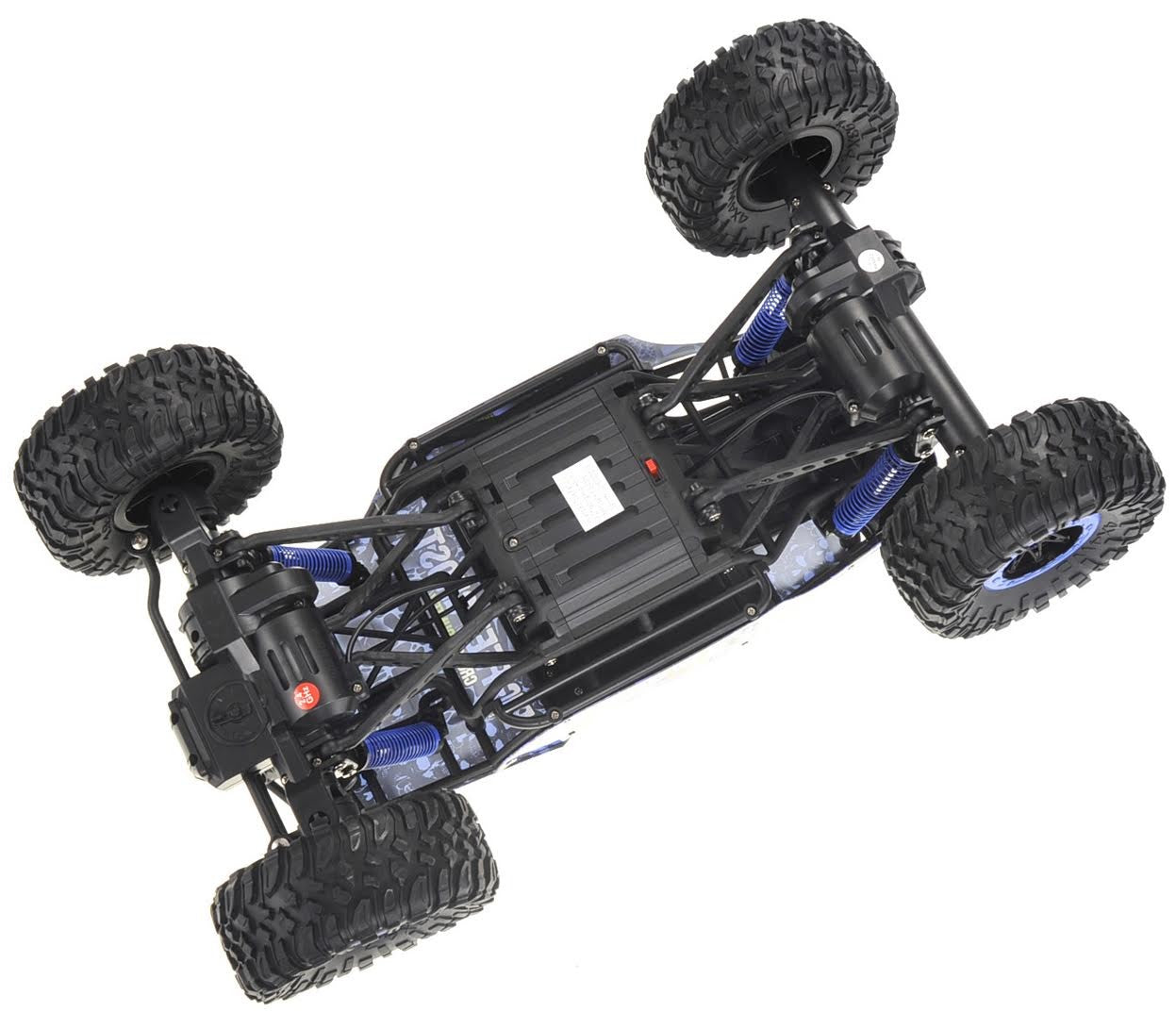 1:10 RC 2.4G 4WD Rally Rock Crawler Car (Blue)