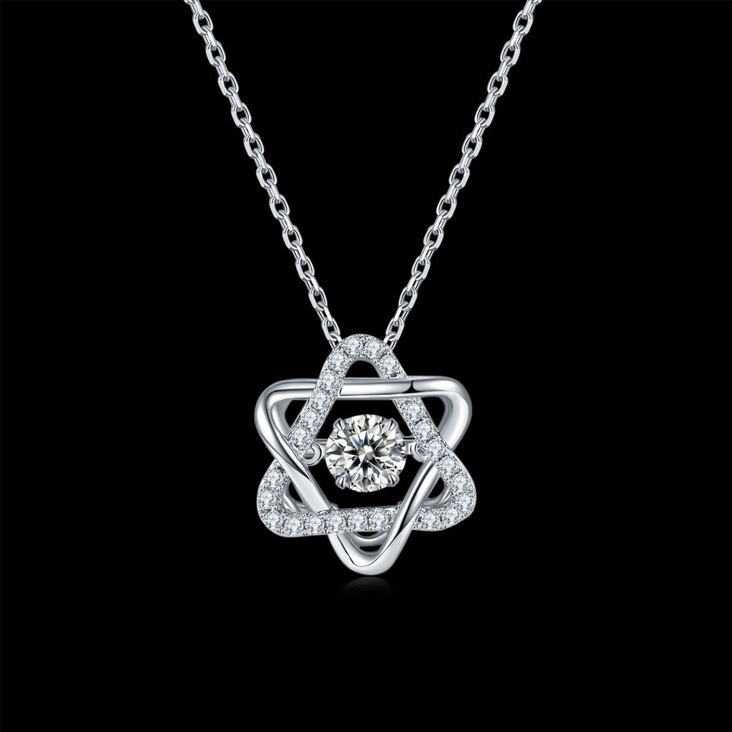 The Spin of Luxury: Motion of a Moissanite Necklace(GZMSYP-OLDS)