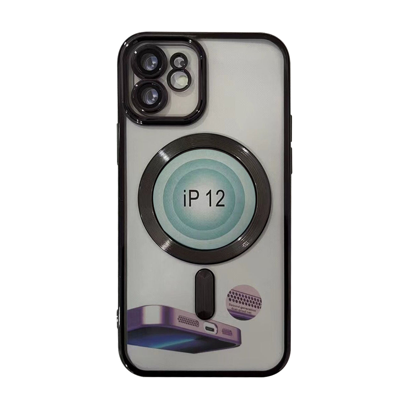 Magnetic Wireless Charging TPU Bumper Case For iPhone 14