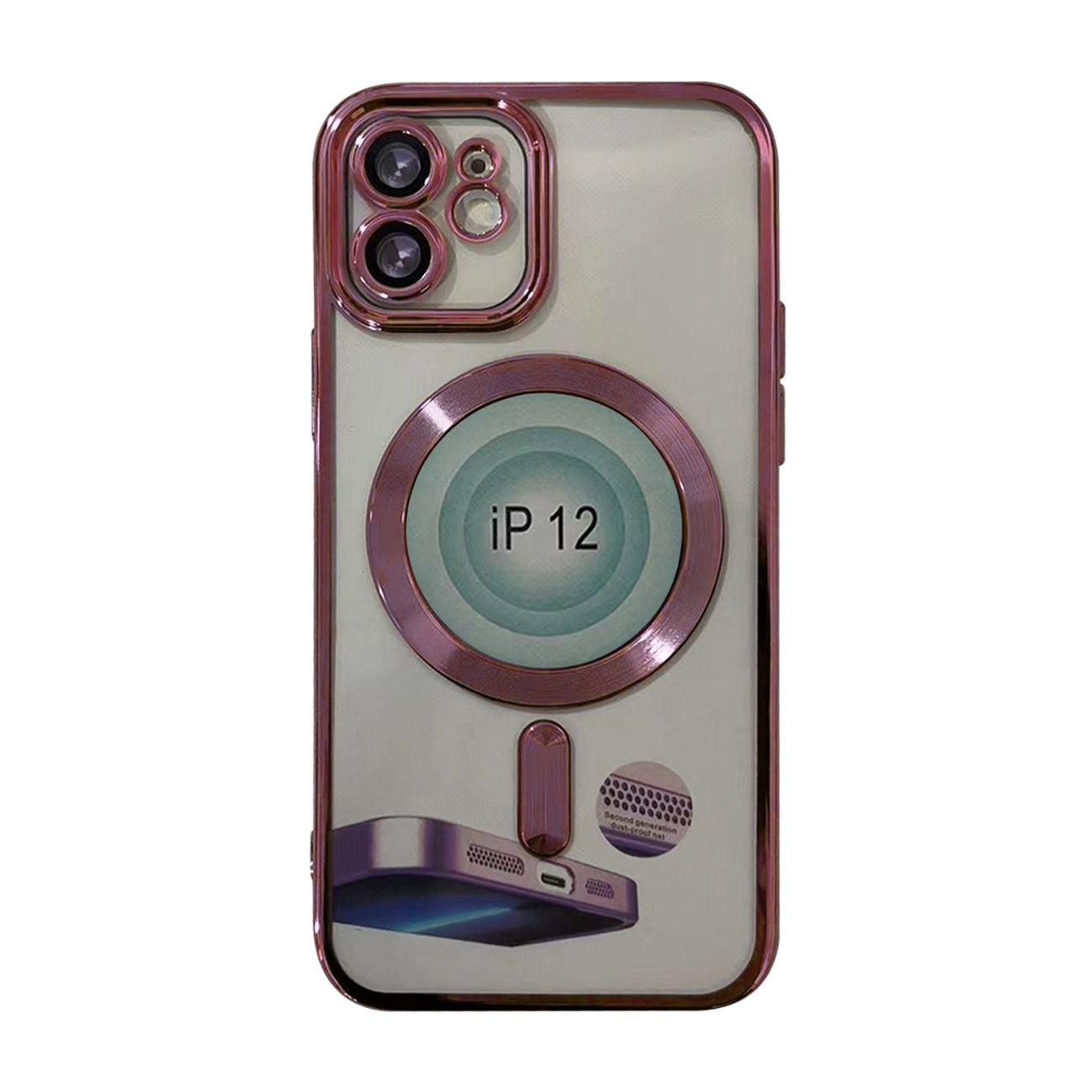 Magnetic Wireless Charging TPU Bumper Case For iPhone 14