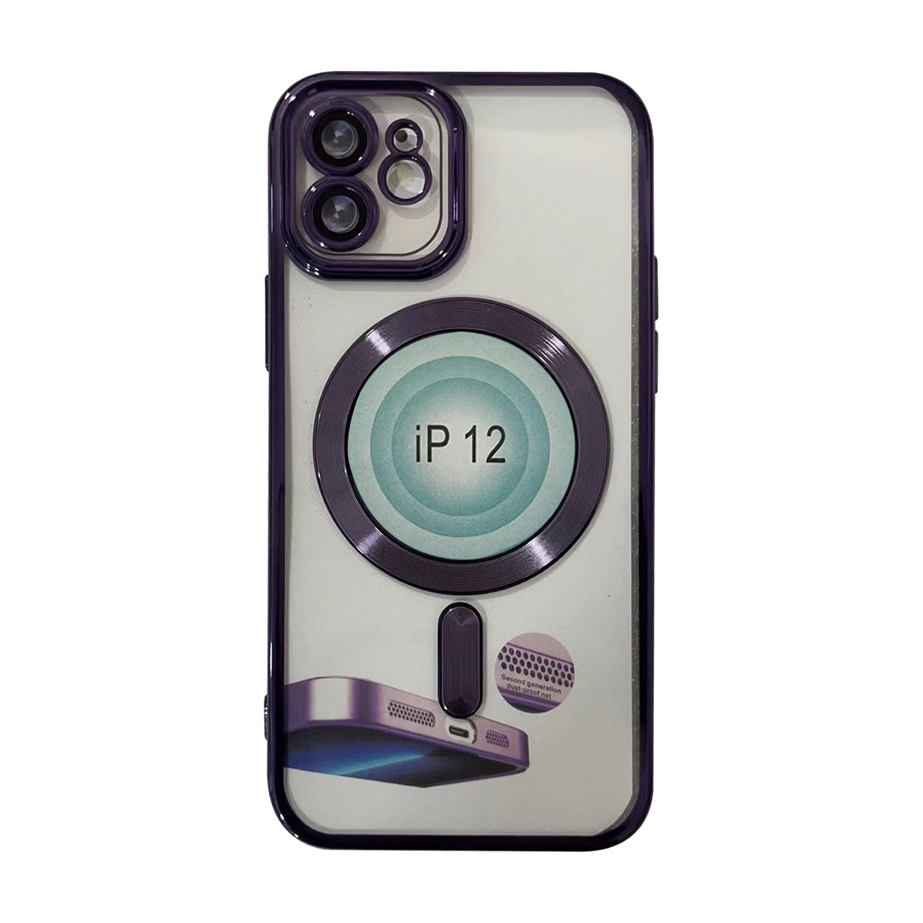 Magnetic Wireless Charging TPU Bumper Case For iPhone 14 Plus