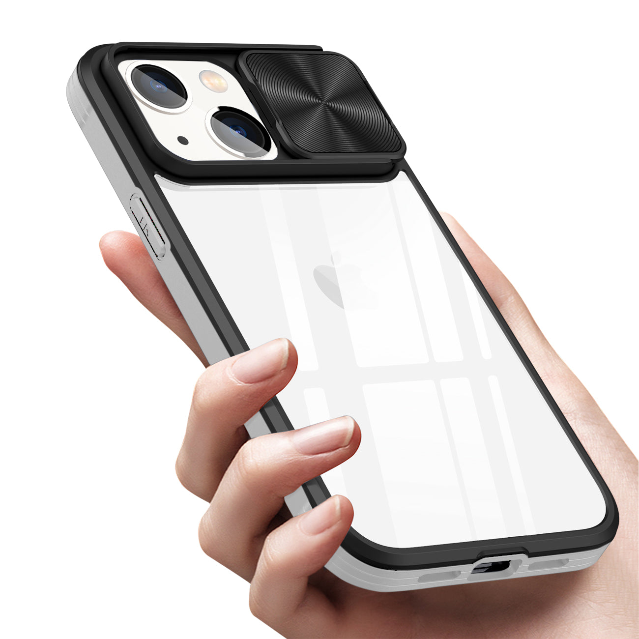 Full Protection With Mobile Phone Protective Film Slide Camera Lens Phone Case For iPhone 14