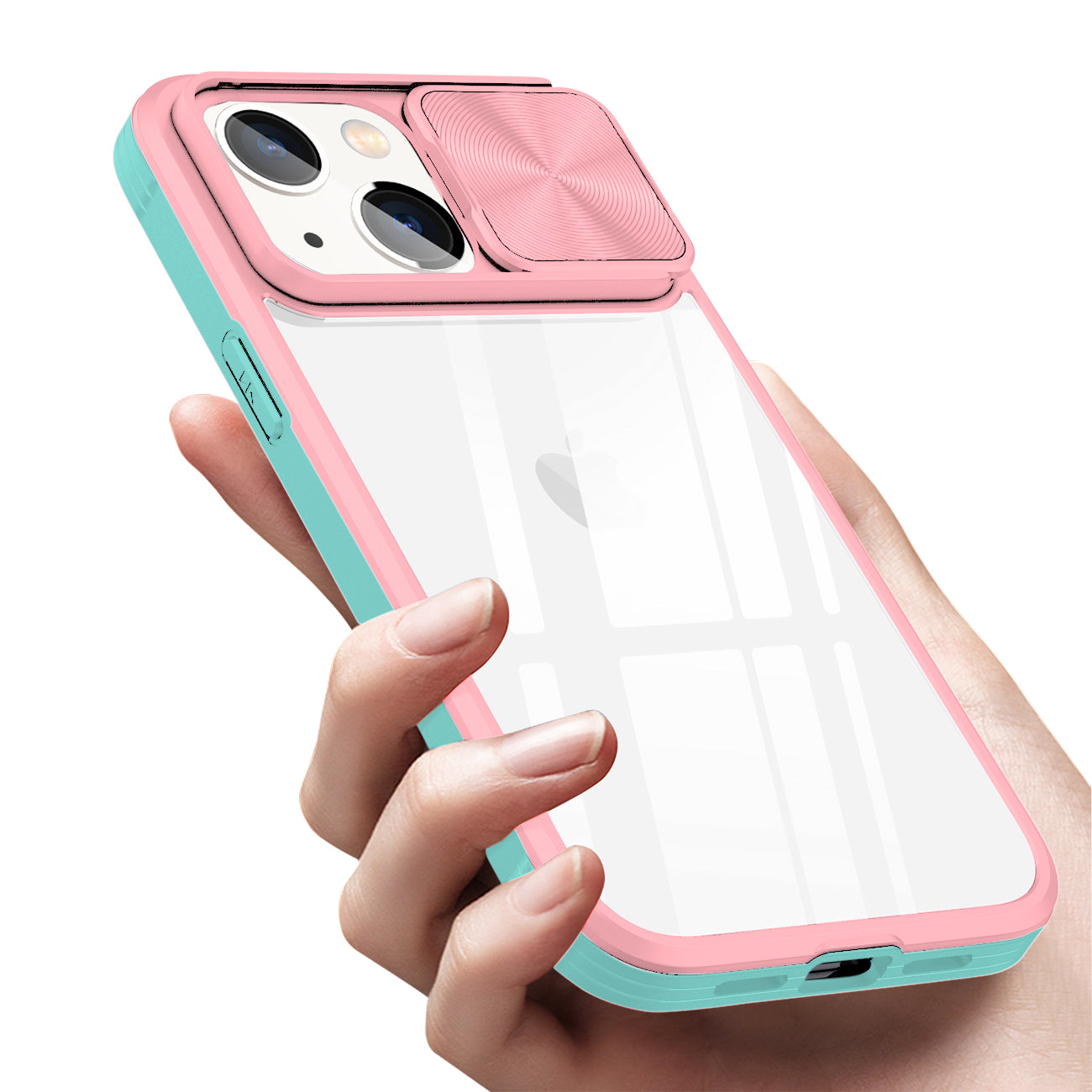 Full Protection With Mobile Phone Protective Film Slide Camera Lens Phone Case For iPhone 14