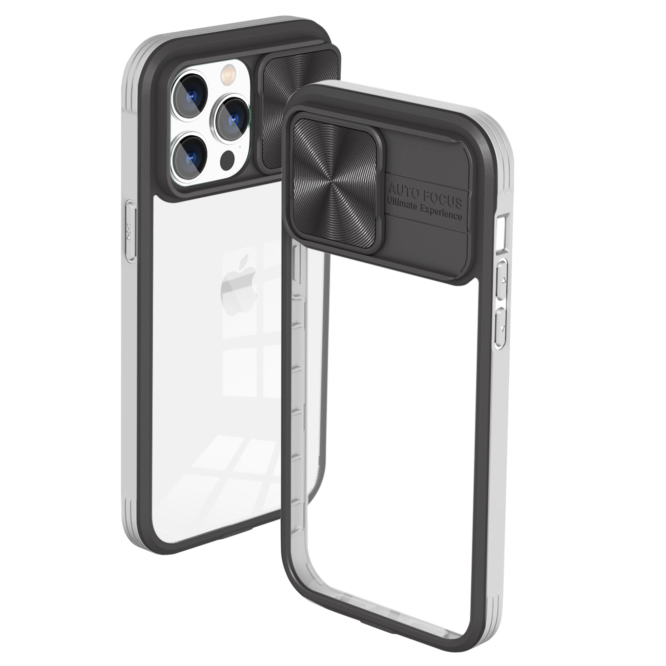 Protective Film Slide Camera Lens Phone Case For iPhone 14 Pro