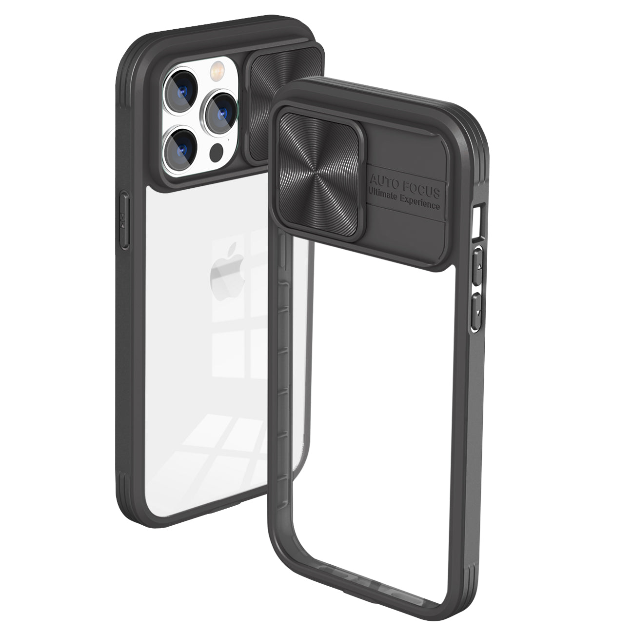 Protective Film Slide Camera Lens Phone Case For iPhone 14 Pro Max