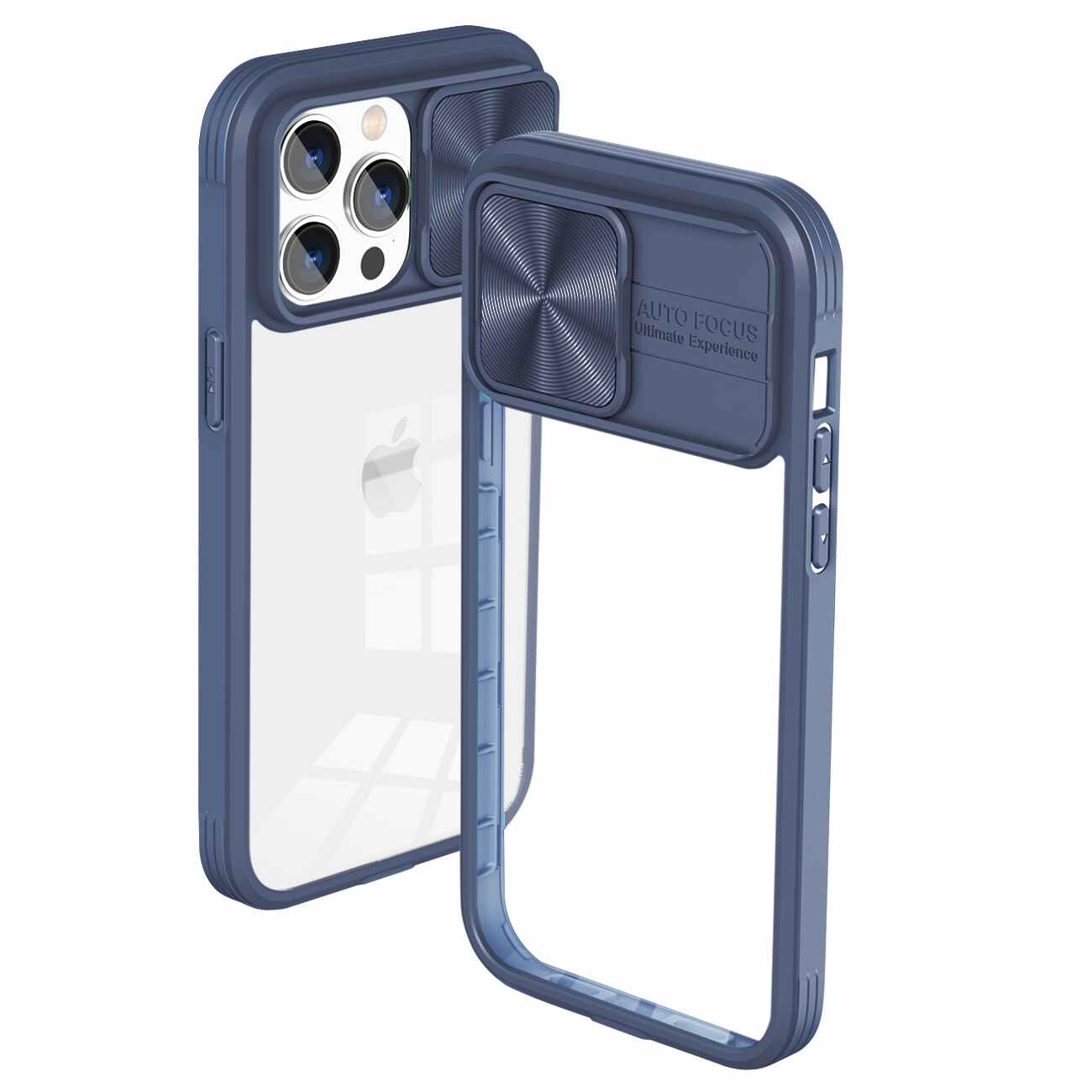 Protective Film Slide Camera Lens Phone Case For iPhone 14 Pro Max