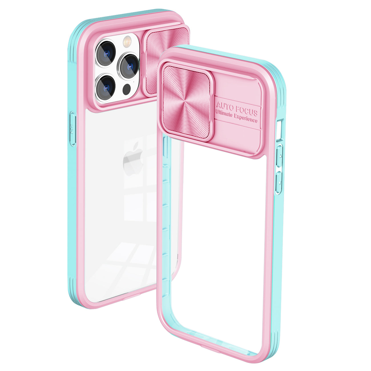 Protective Film Slide Camera Lens Phone Case For iPhone 14 Pro Max