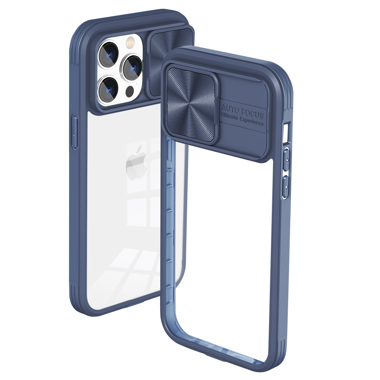 Protective Film Slide Camera Lens Phone Case For iPhone 14 Pro