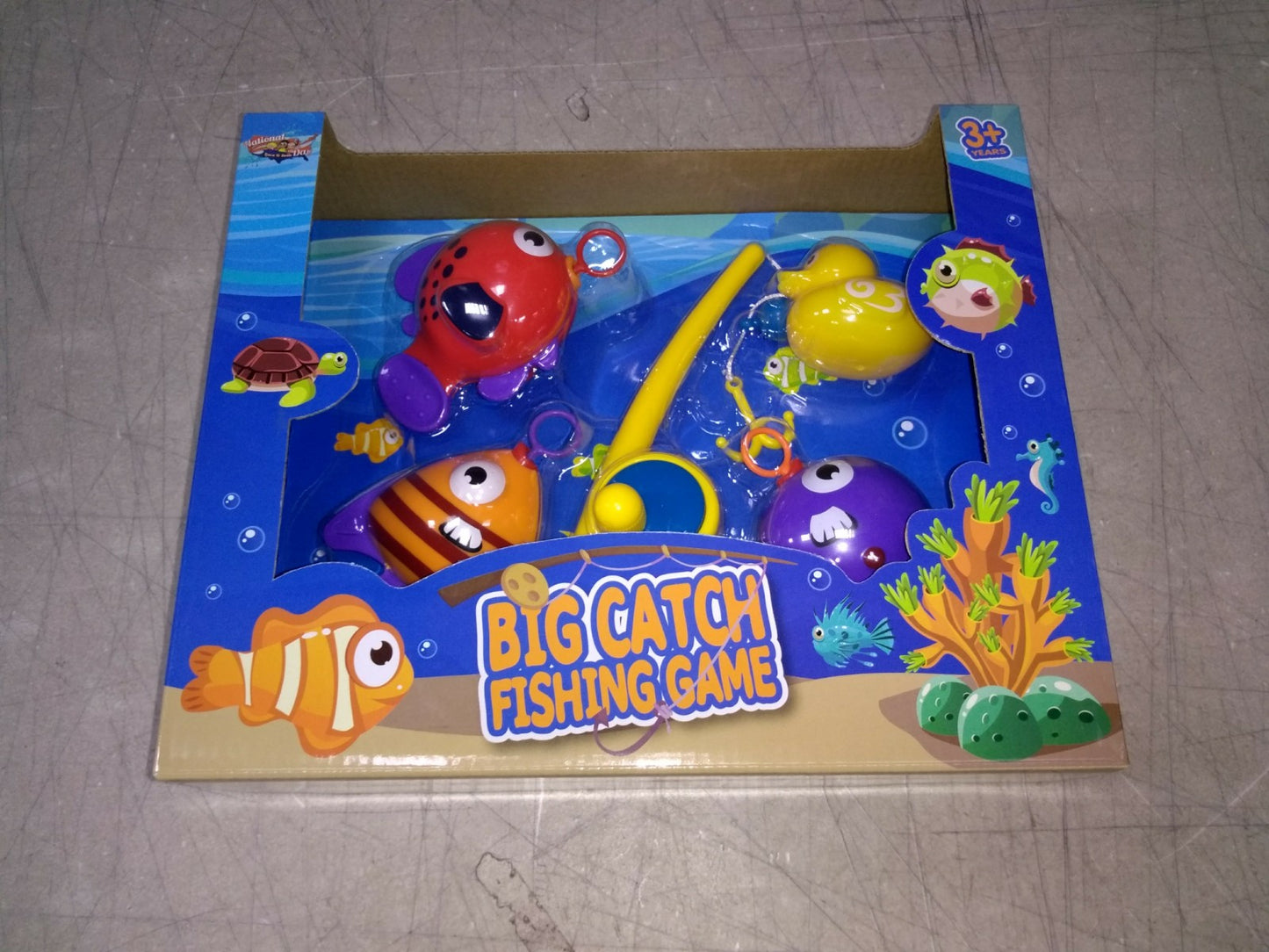 Hook And Reel Fishing Toy Playset