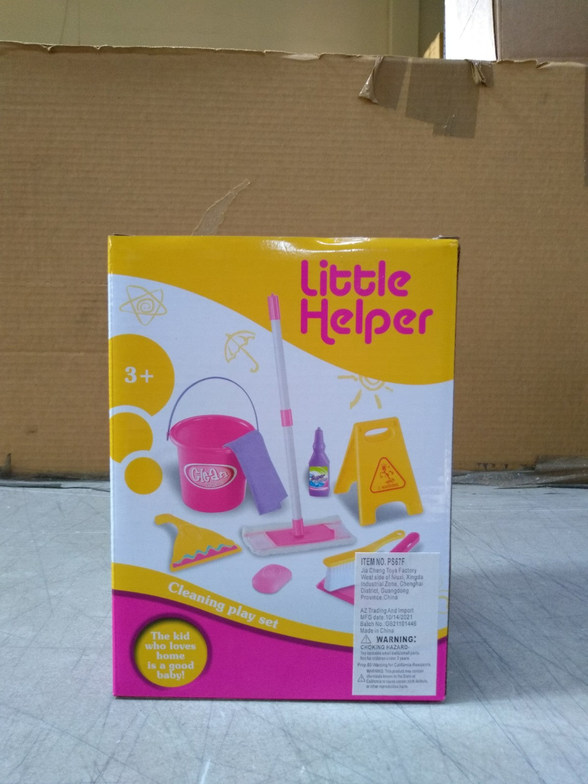 Little Helper Pretend Cleaning Toy Play Set