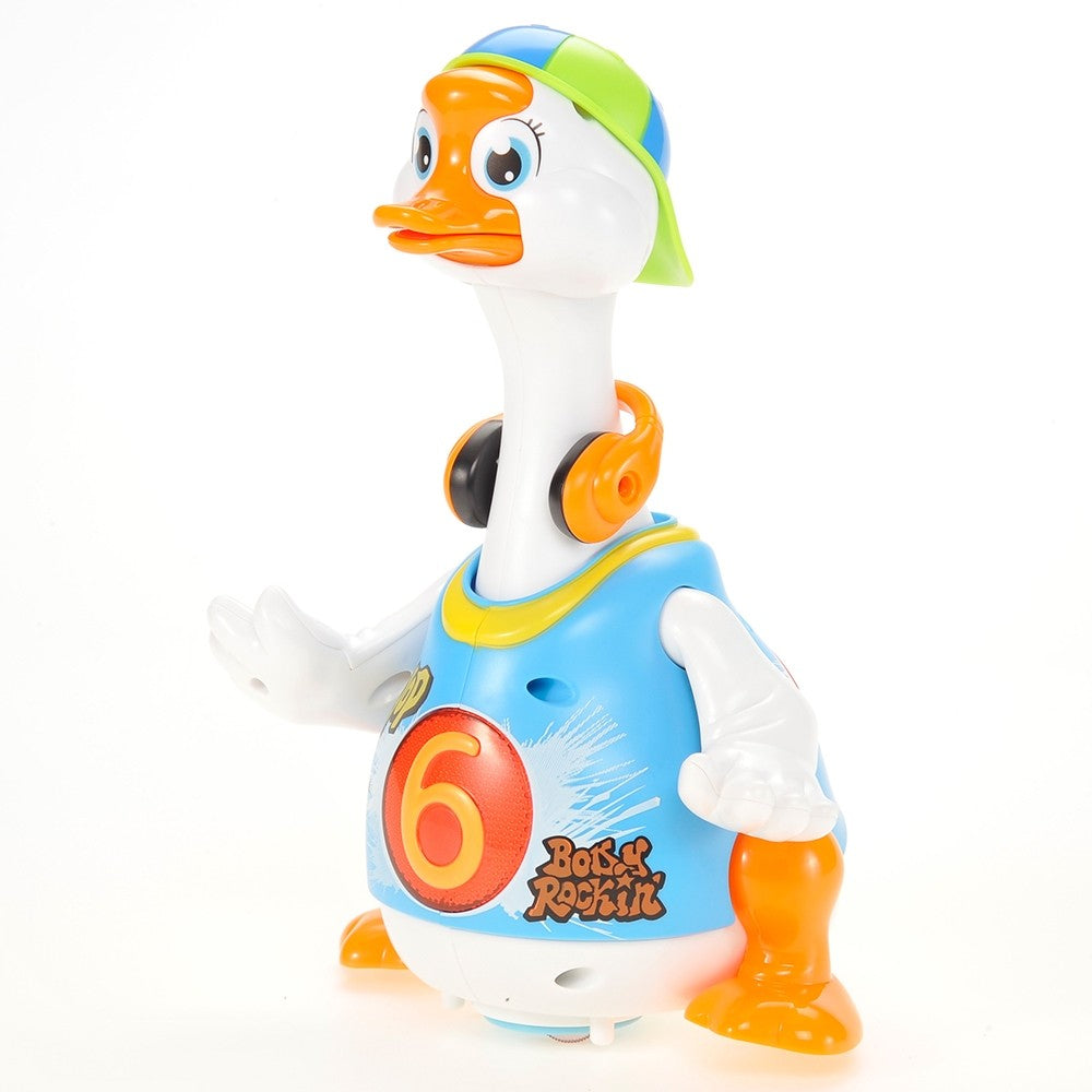 Dancing Hip Hop Goose Development Musical Toy (Blue)