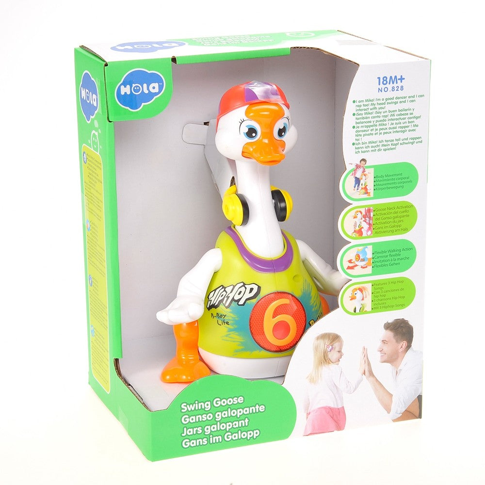 Dancing Hip Hop Goose Development Musical Toy (Green)