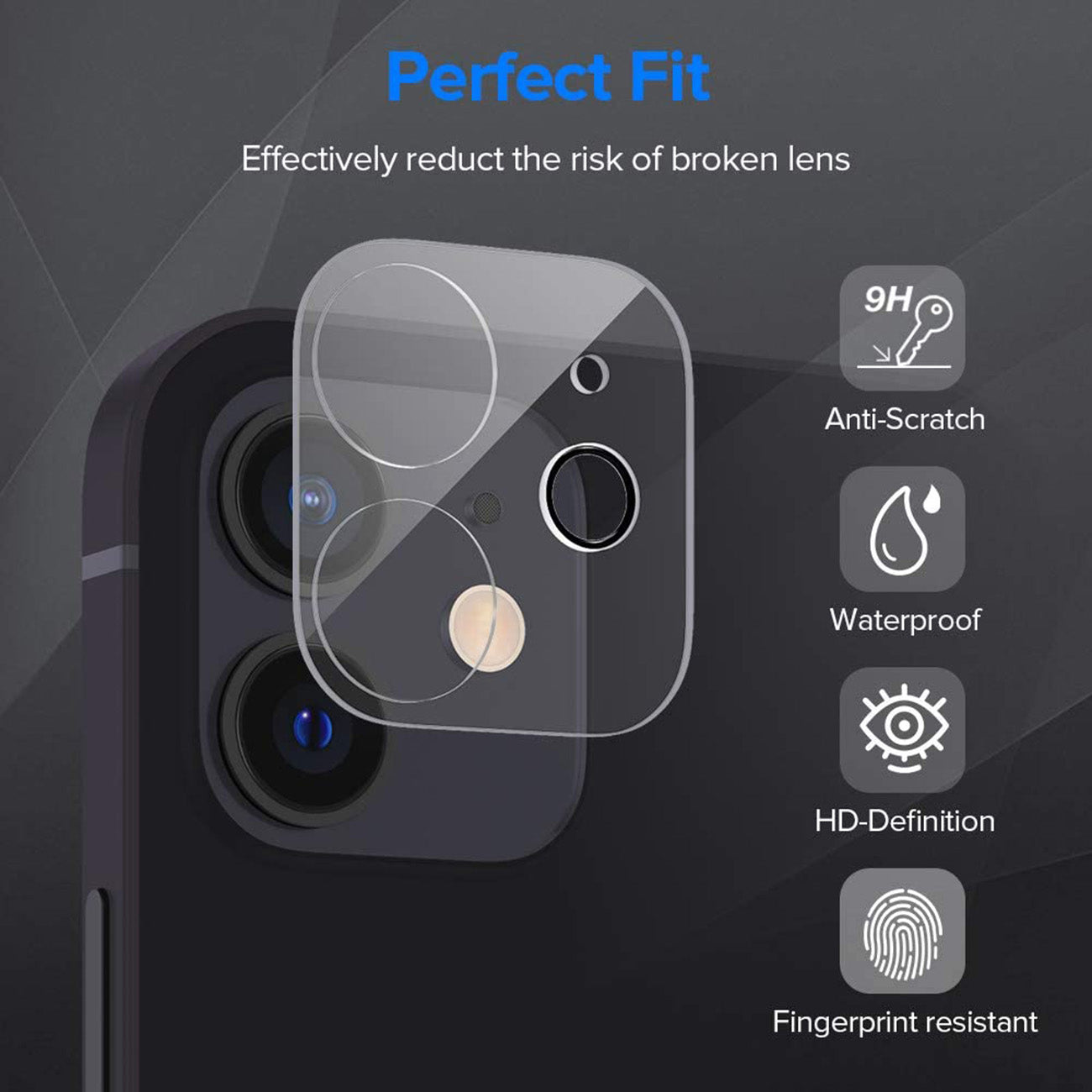 Clear Camera Protector for iPhone 12