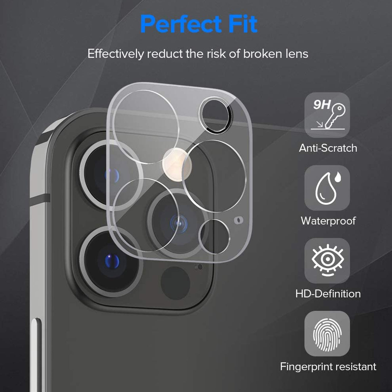 Clear Camera Protector for iPhone 12 Pro