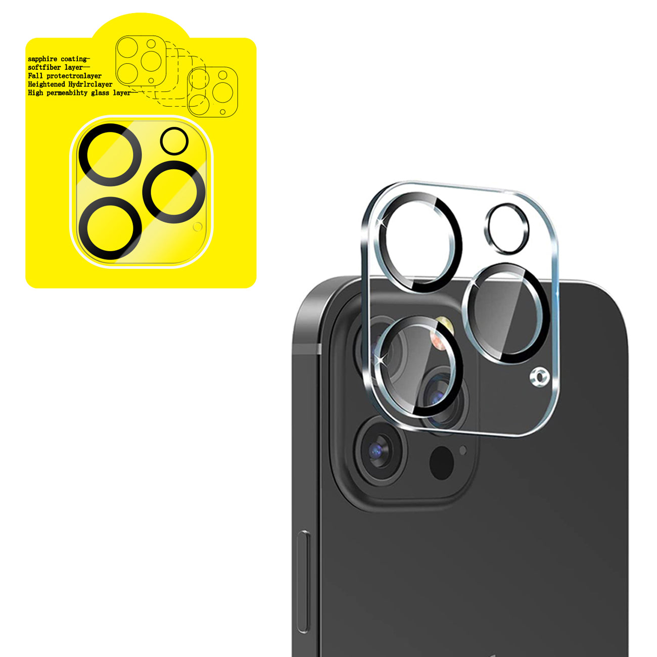 Clear Camera Protector for iPhone 13 Pro Max