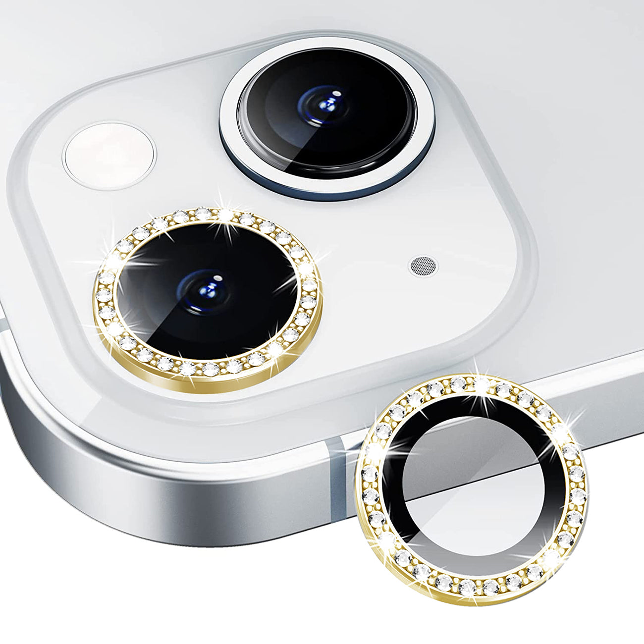 Diamond Camera Lens Protector for iPhone 14 / iPhone 14 Plus