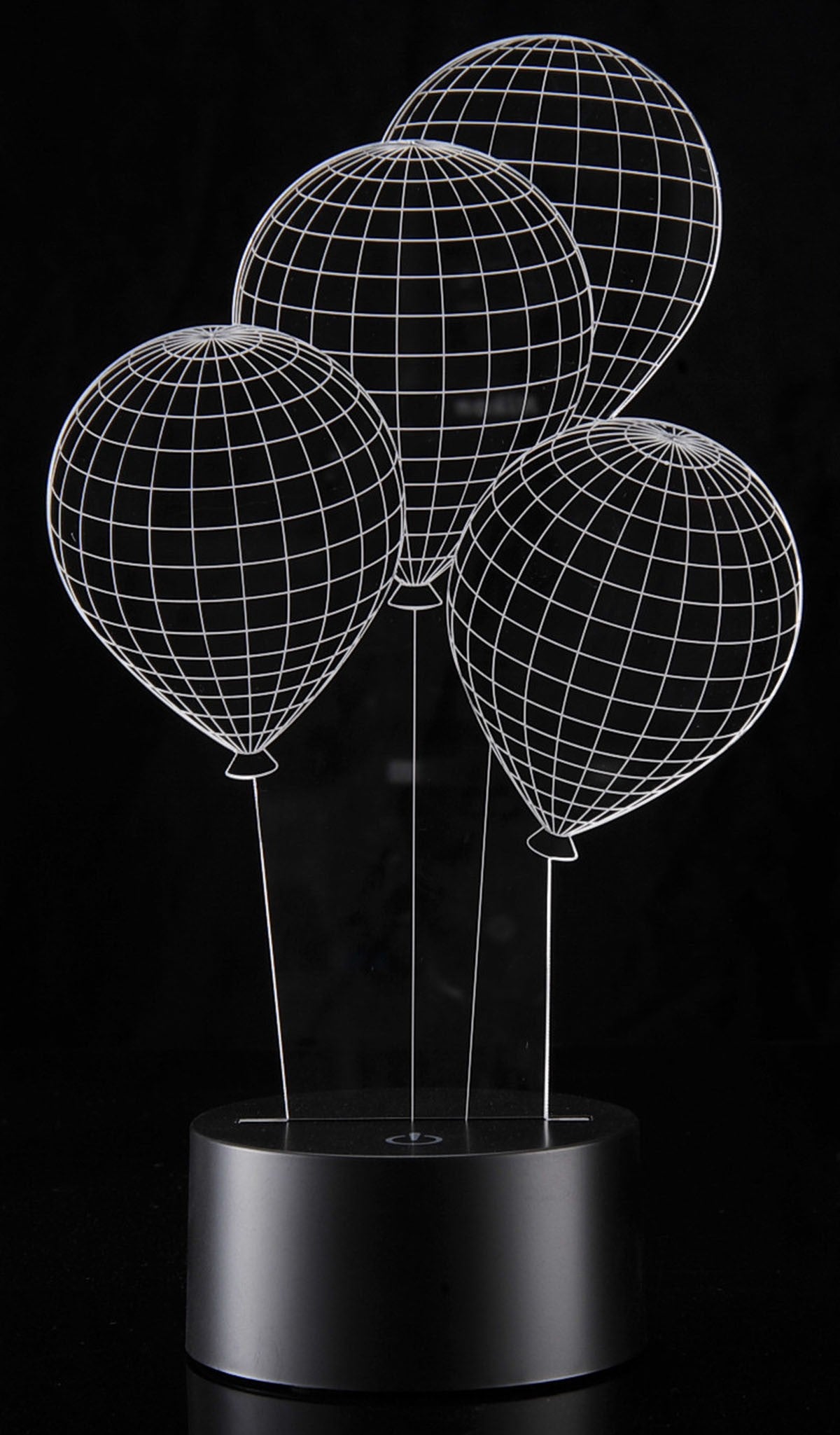 3D Balloons Laser Cut Precision LED Lights