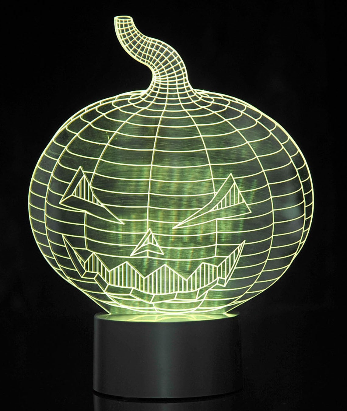 3D Pumpkin Laser Cut Precision LED Lights