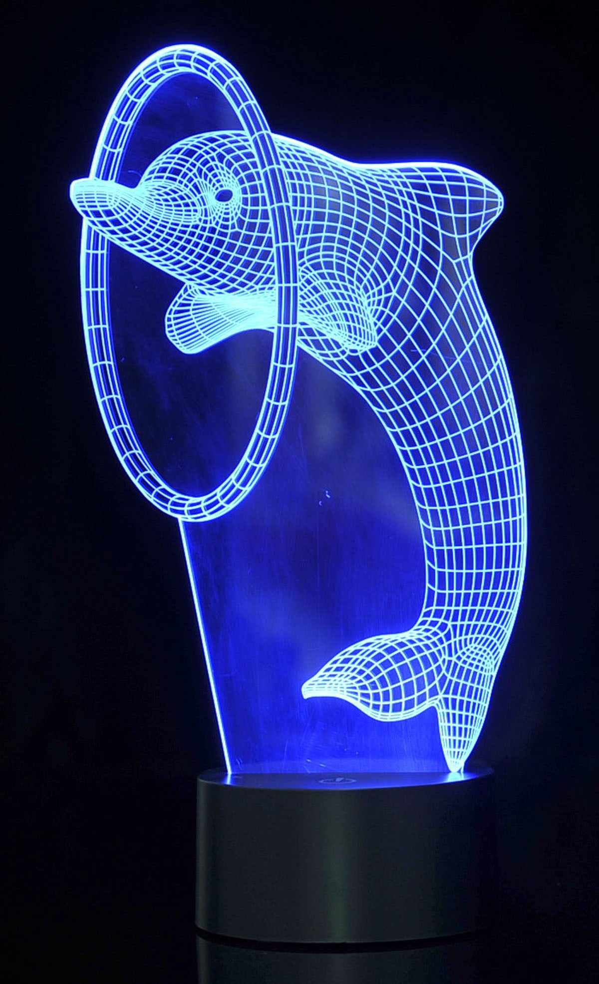 3D Dolphin Laser Cut Precision LED Lights