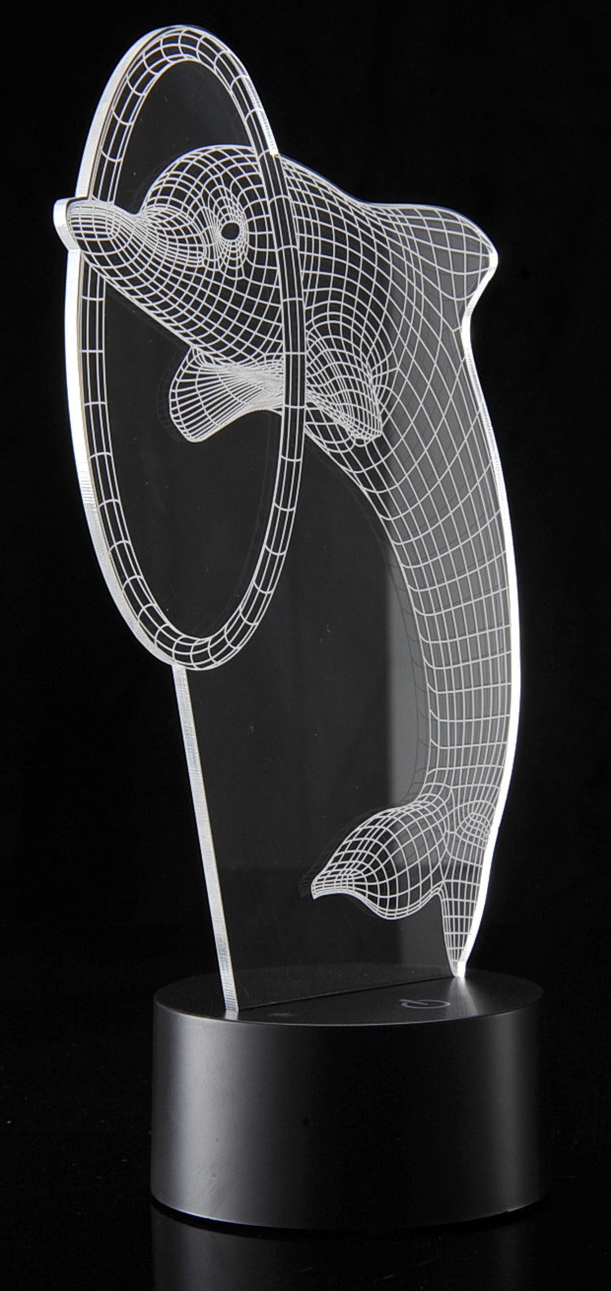 3D Dolphin Laser Cut Precision LED Lights