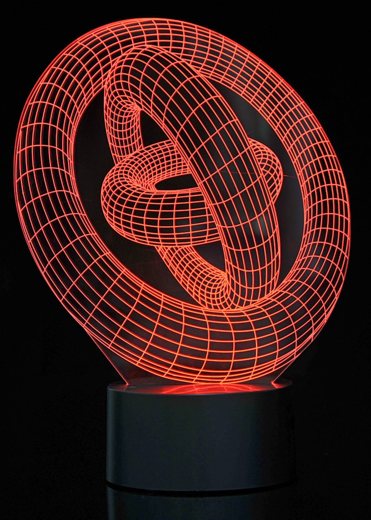 3D Ring-In-Ring Laser Cut Precision LED Lights