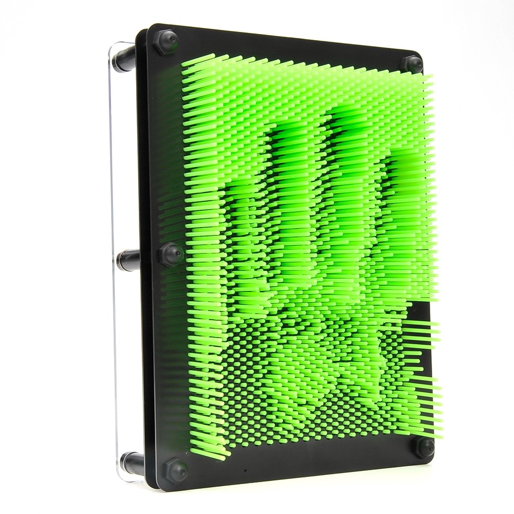 3D Pin Art Impression Board (Green)