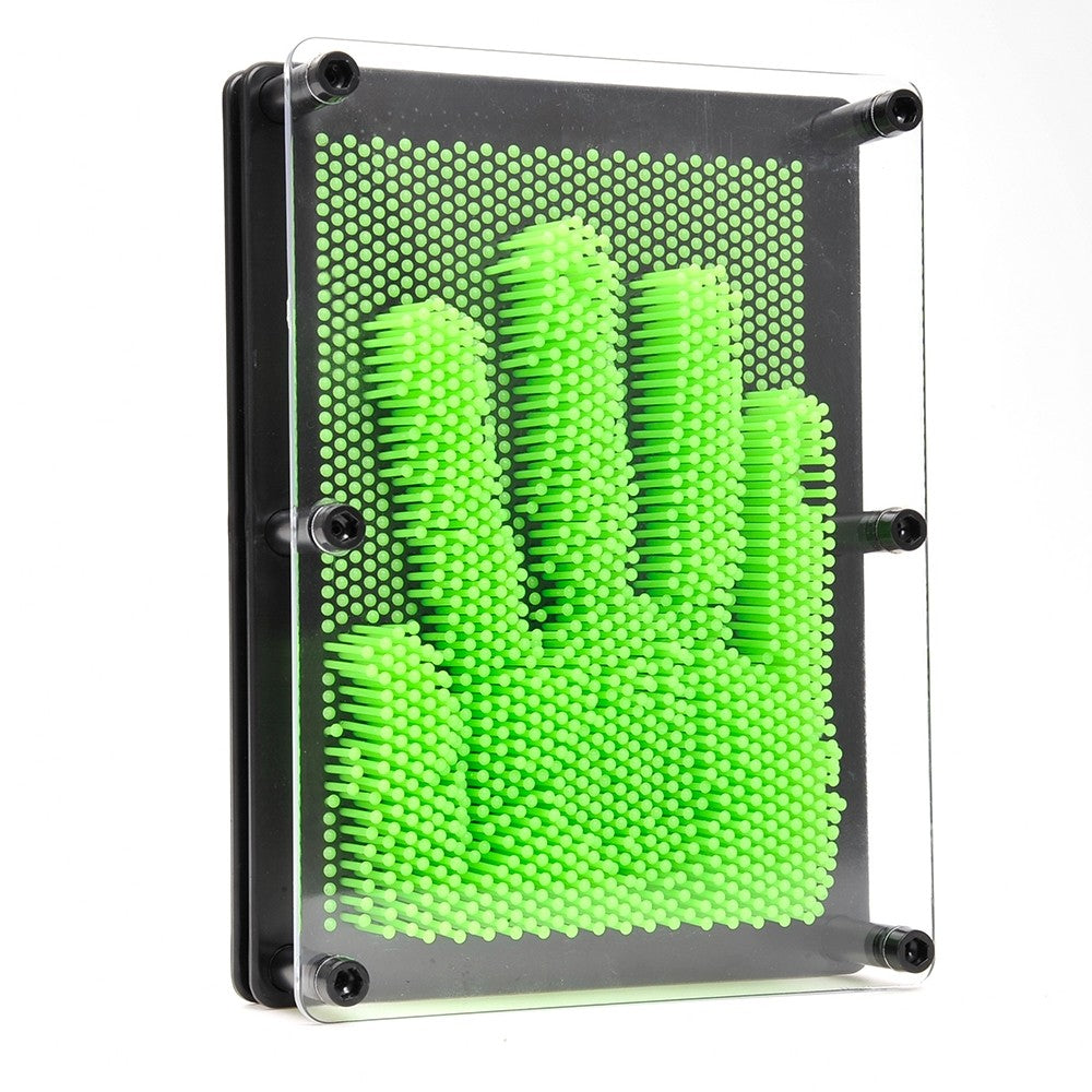 3D Pin Art Impression Board (Green)