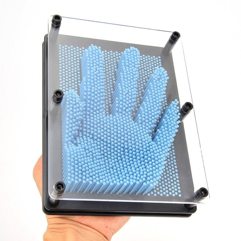 3D Pin Art Impression Board (Light Blue)