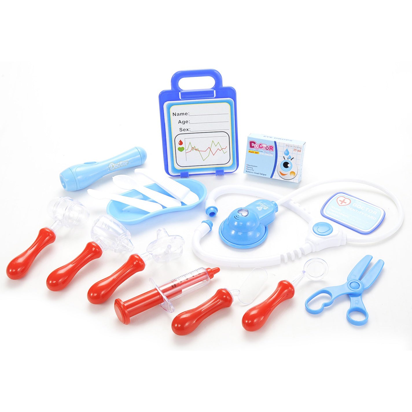 Medical Doctor Hospital Kit Playset