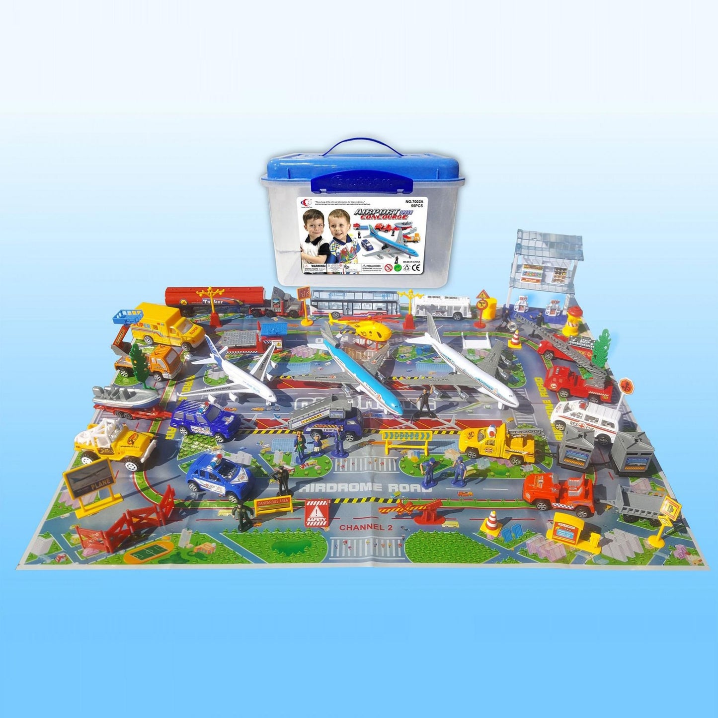 Kalart Kids Airport Playset 57-Piece