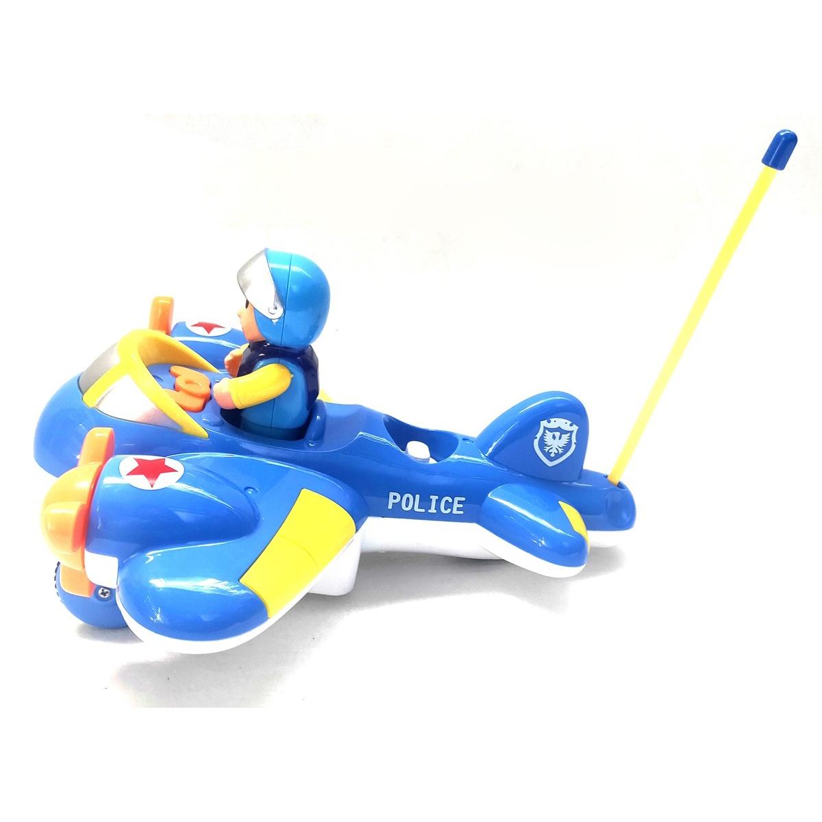 Kalart Cartoon RC Airplane For Kids (Blue)