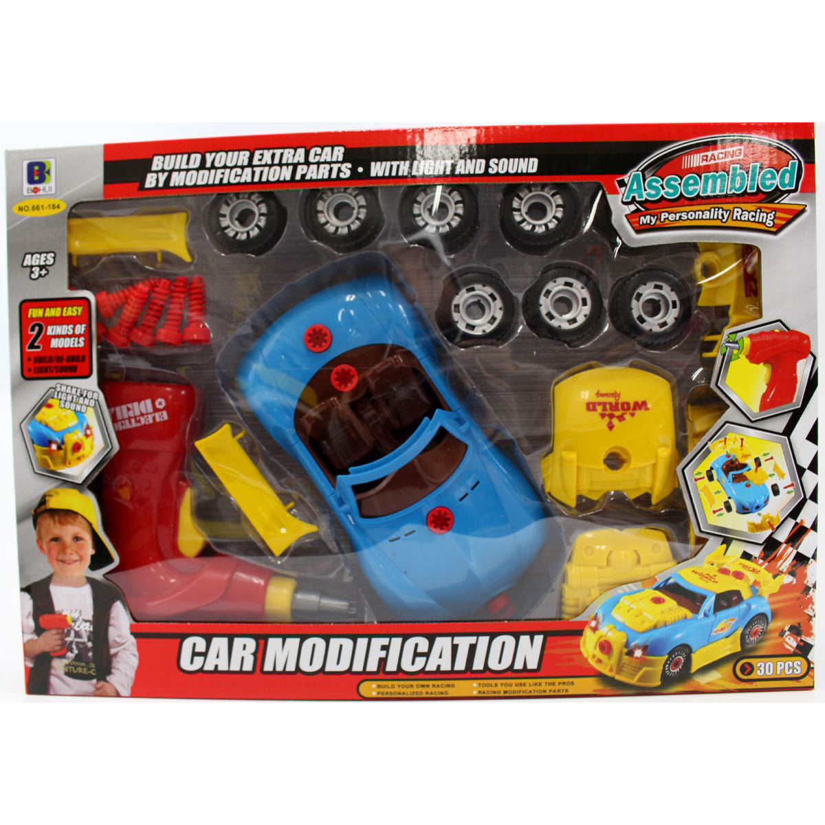 Race Car Take-A-Part Toy