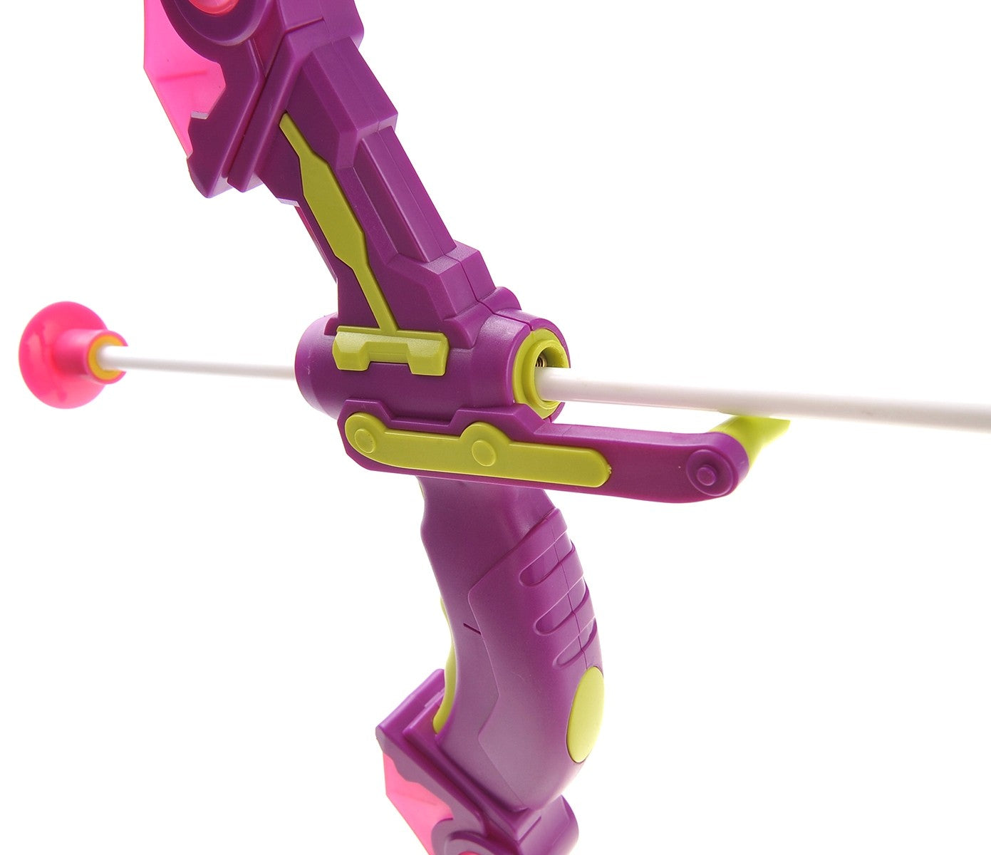 Bow And Arrow Playset With Quiver And Target (Pink)