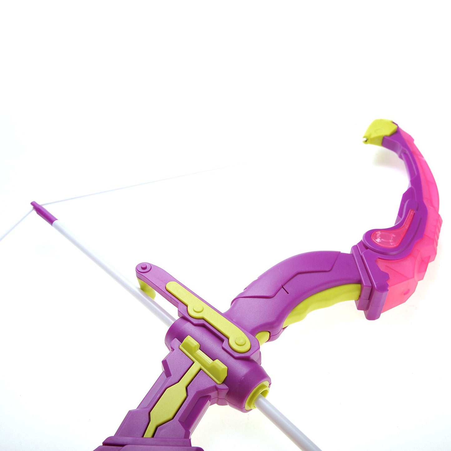 Bow And Arrow Playset With Quiver And Target (Pink)