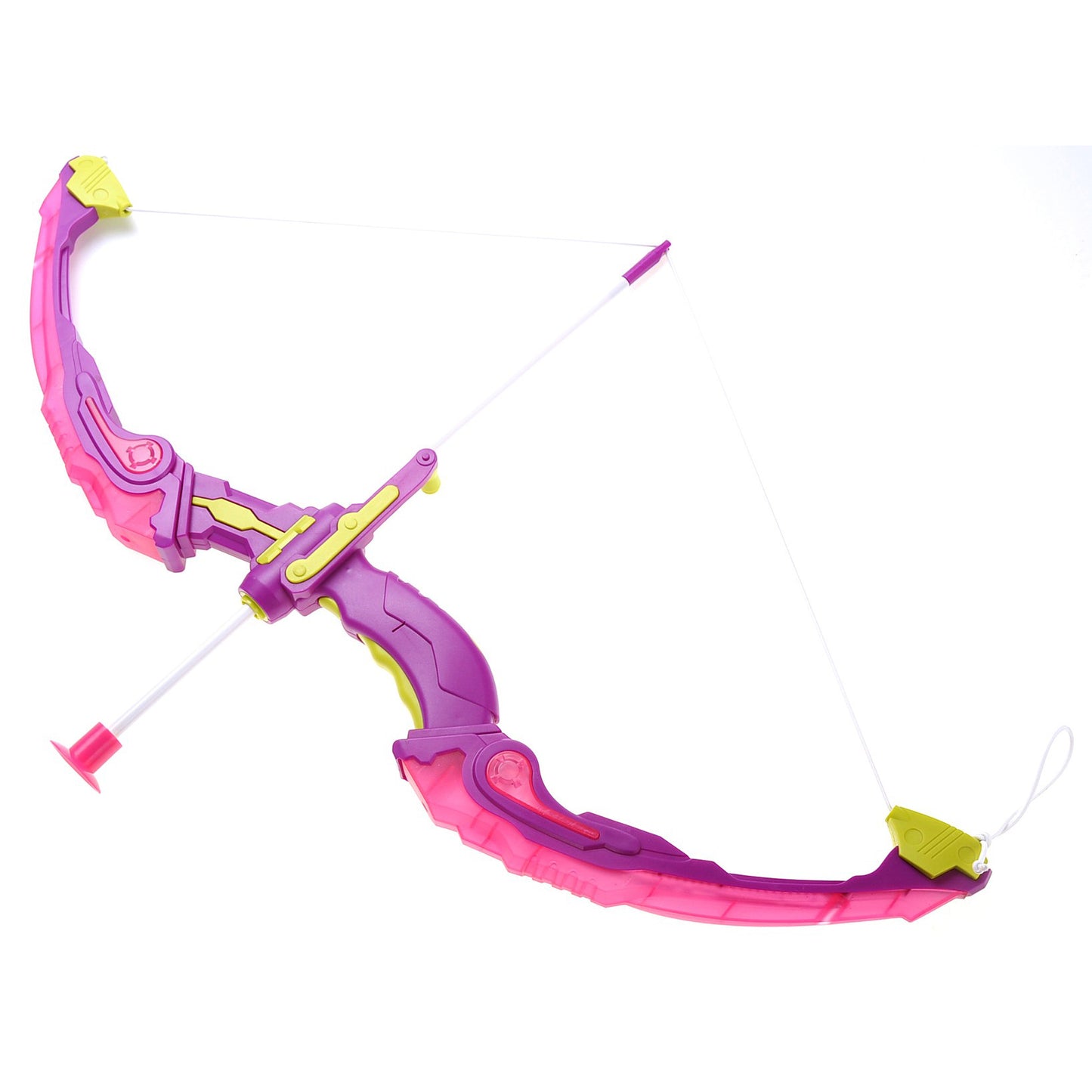 Bow And Arrow Playset With Quiver And Target (Pink)