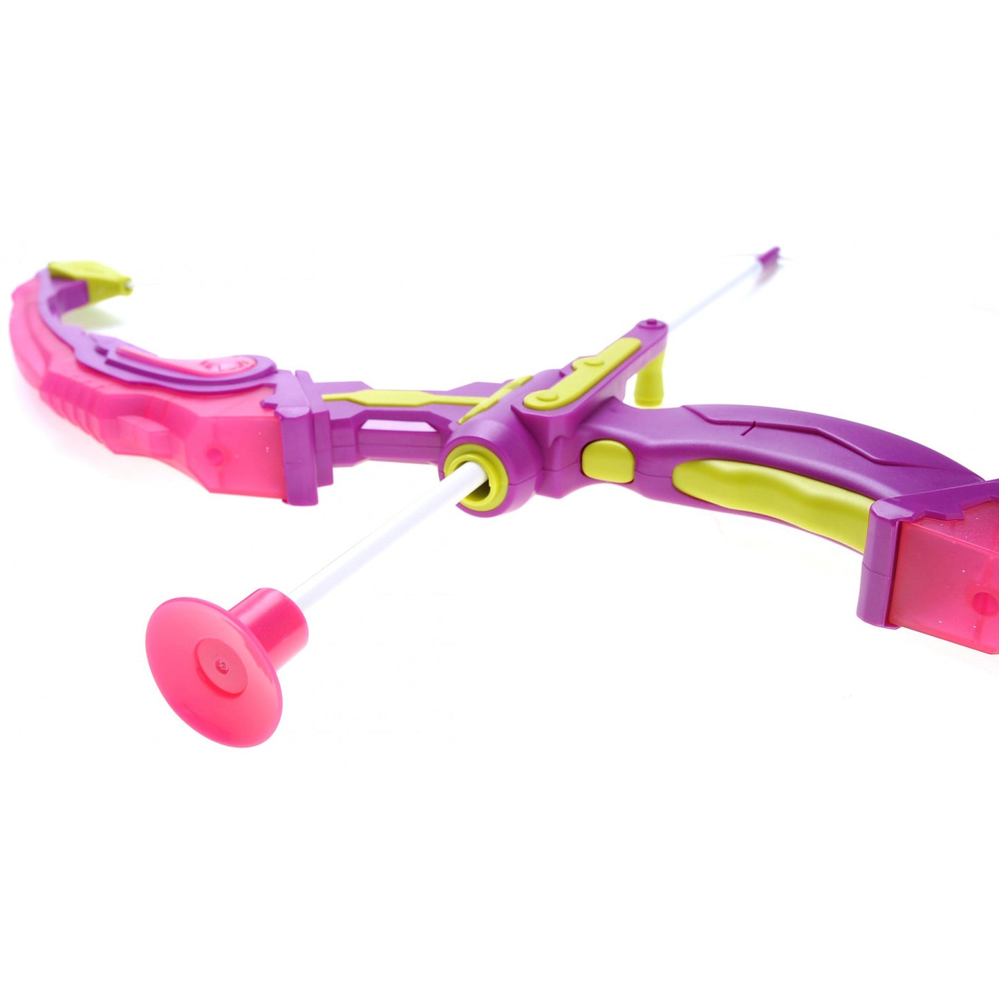 Bow And Arrow Playset With Quiver And Target (Pink)