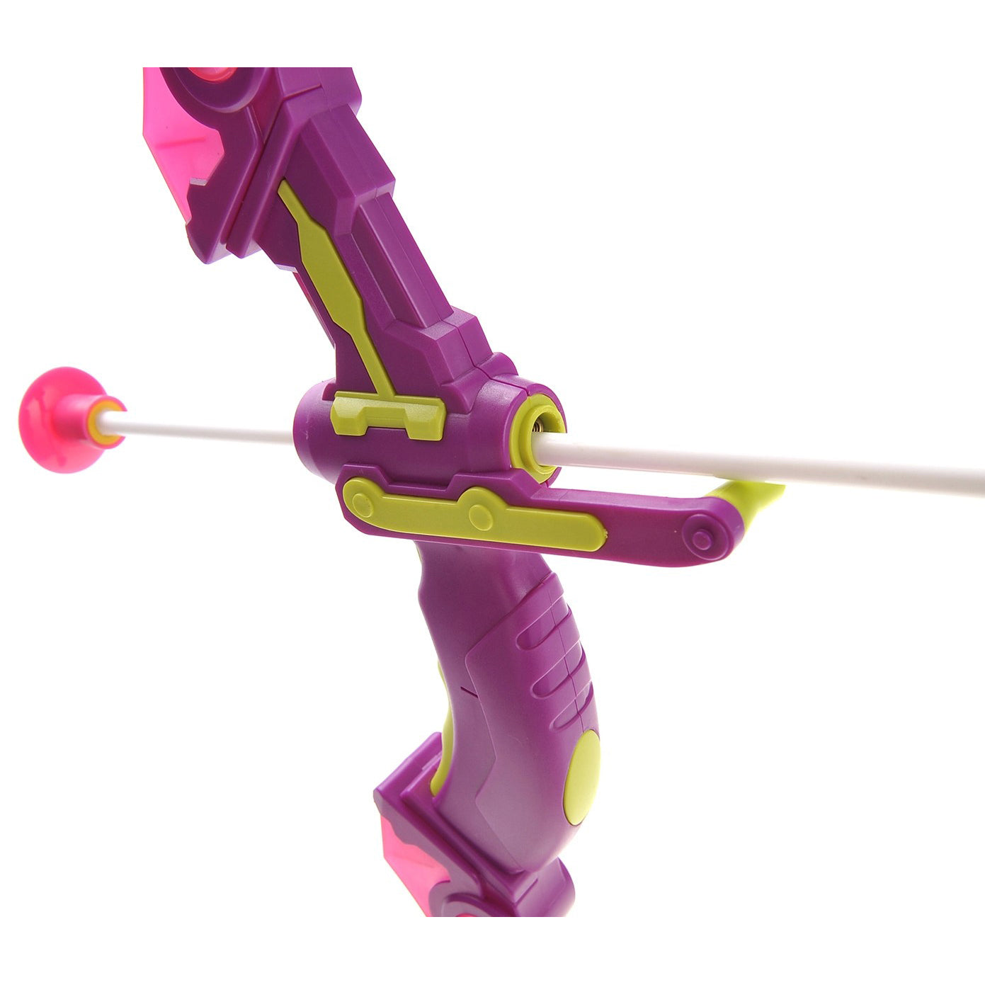 Bow And Arrow Playset With Quiver And Target (Pink)