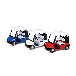 4.5" Die-Cast Metal Golf Cart Toy 6pcs