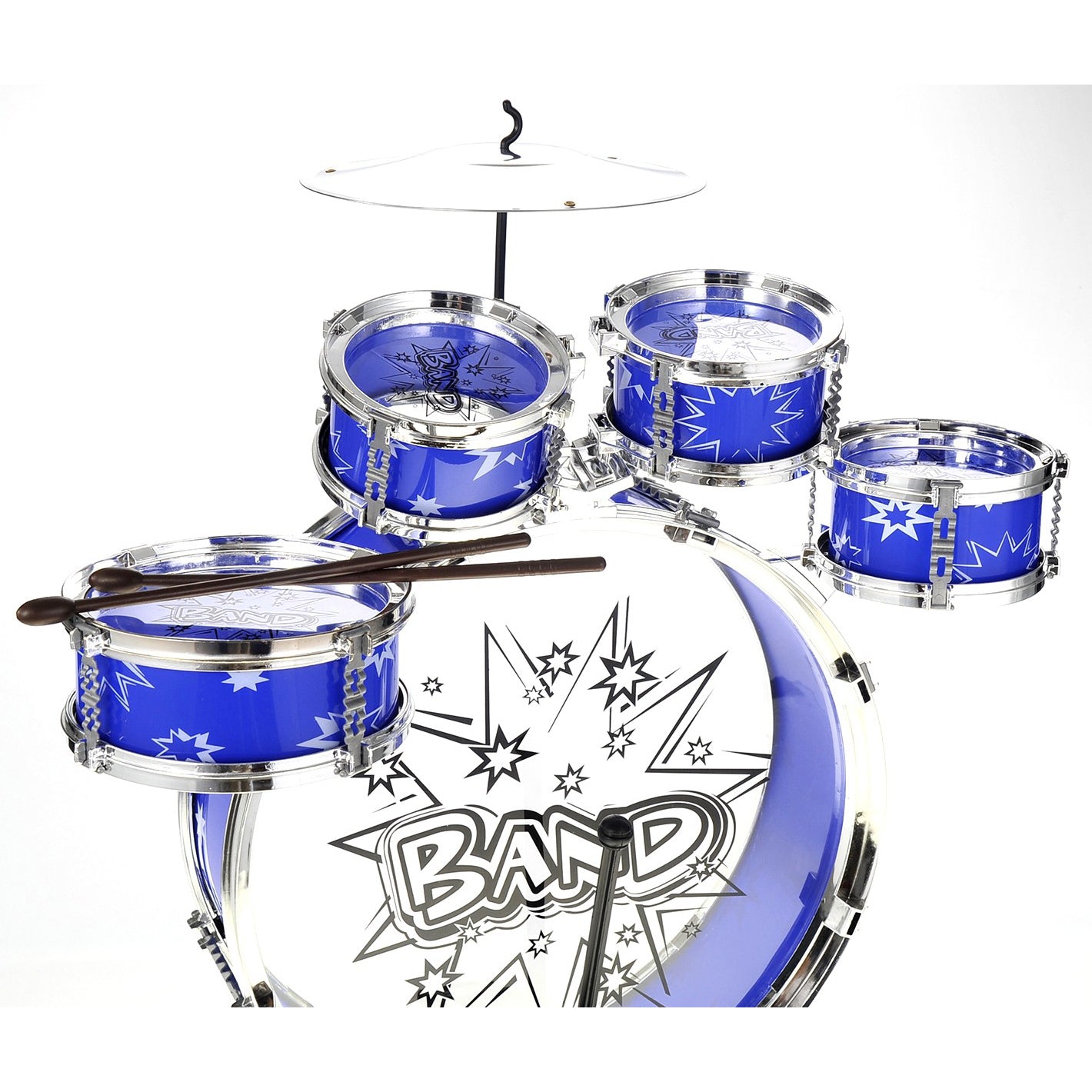 Musical Instrument Drum Playset (Blue)