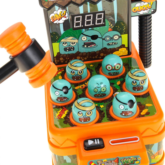 Cartoon Zombie Arcade Whack A Mole Game